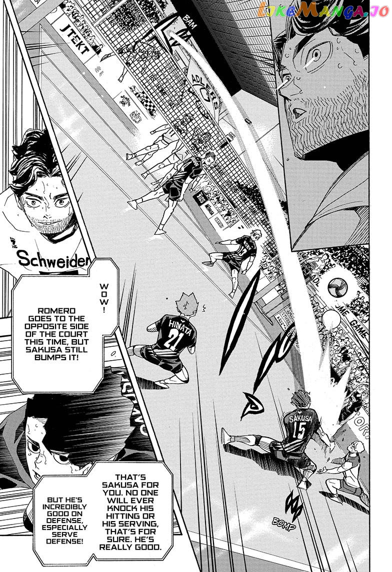 Haikyuu!!, Chapter 394 image 03
